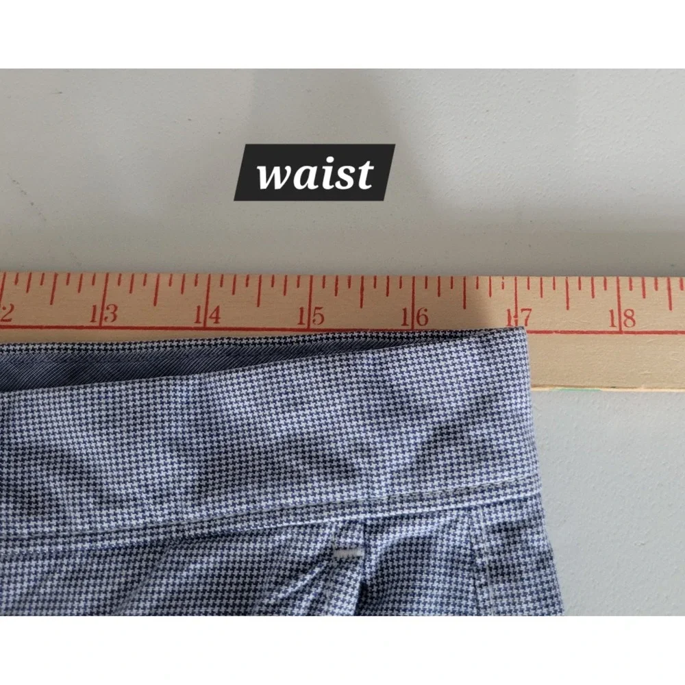 J. Crew Club Shorts Men's 33‎ Blue Chino Flat Front Casual Cotton 11